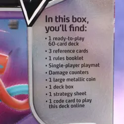 Pokemon Trading Cards Deoxys V Battle Deck  (60-Card Deck) - New Sealed - Image 3