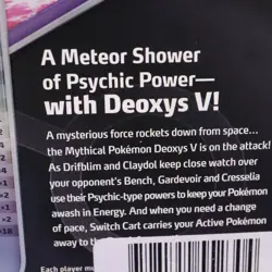Pokemon Trading Cards Deoxys V Battle Deck  (60-Card Deck) - New Sealed - Image 4