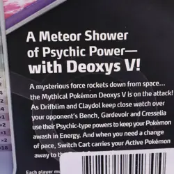 Pokemon Trading Cards Deoxys V Battle Deck  (60-Card Deck) - New Sealed - Image 9