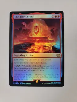 The Fire Crystal Final Fantasy Foil - Image 3