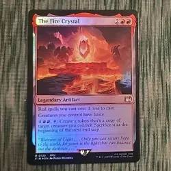 The Fire Crystal Final Fantasy Foil - Image 2