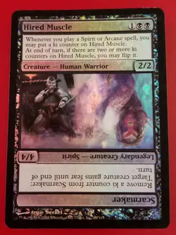1x Hired Muscle | FOIL | Betrayers of Kamigawa | MTG Magic Cards - Image 1