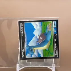 Lapras Pokemon Seal Craddass Card Game TCG Japanese Japan Nintendo Anime F/S - Image 2