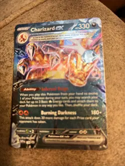 Pokemon TCG Scarlet & Violet CHARIZARD EX 196 SVP Promo Cards Holo - Image 2