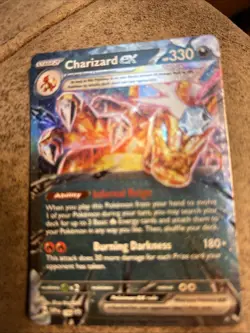 Pokemon TCG Scarlet & Violet CHARIZARD EX 196 SVP Promo Cards Holo - Image 4