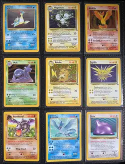 Pokemon Card WoTC  Complete Fossil Master Set Holo 62/62 MINT - LP - Image 4
