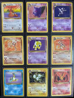 Pokemon Card WoTC  Complete Fossil Master Set Holo 62/62 MINT - LP - Image 6
