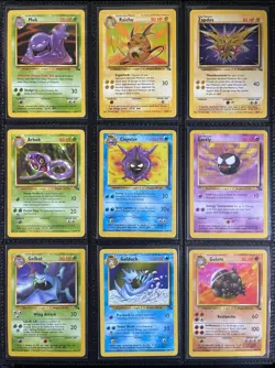 Pokemon Card WoTC  Complete Fossil Master Set Holo 62/62 MINT - LP - Image 7