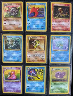Pokemon Card WoTC  Complete Fossil Master Set Holo 62/62 MINT - LP - Image 8