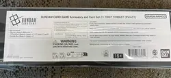 FIRST COMBAT [EVX-01] Gundam Accessory Card Set GAME Premiere SDCC 2025 IN HAND - Image 6