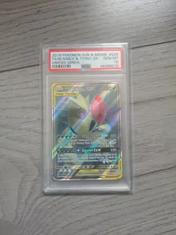 Unified Minds Rare Holo Pokemon Card Mega Sableye & Tyranitar  225/236 Gx - Image 3