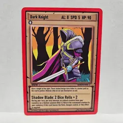 Ward Trading Card Game TCG 2nd Edition Generation 1 - Dark Knight 34/150 Epic - Image 2