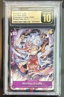 Monkey.D.Luffy (041) P-041 One Piece Promotion Cards Regular - Image 3