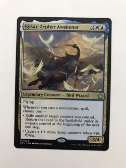 Kykar Zephyr Awakener MTG Magic the Gathering Card NM Near Mint FDN - Image 1
