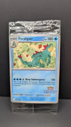 2024 Pokemon Illustration Contest Sealed Promo 3 Card Pack New - Image 3