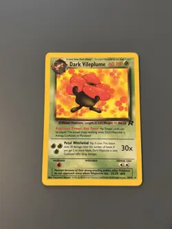 Pokemon TCG 2000 Team Rocket Set: Dark Vileplume 30/82 Non-Holo Rare Card - LP - Image 11