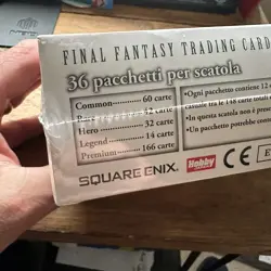 Final Fantasy - OPUS V - Trading Card Game - ITALIAN - BRAND NEW SEALED - Image 9
