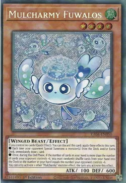 RA04-EN050 Mulcharmy Fuwalos - Secret Rare Card 1st Edition Mint Yugioh Card - Image 2