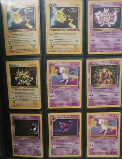 Lot of  Vintage Pokemon Cards, Black Star Promos - Image 1