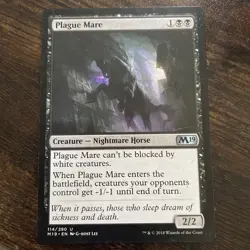 Plague Mare | MtG Magic Core Set 2019 | English | Near Mint L402* - Image 1