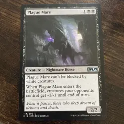 Plague Mare | MtG Magic Core Set 2019 | English | Near Mint L402* - Image 3