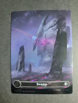 Swamp 0369 (Borderless Galaxy Foil) Land MTG Edge of Eternities - Image 1