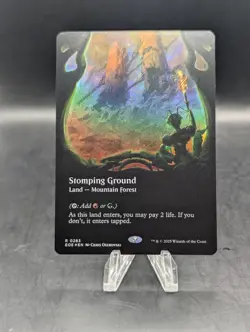 Stomping Ground (Borderless) Edge of Eternities Foil R 0283 EOE MTG - Image 1