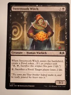 Sweettooth Witch - Wilds of Eldraine Magic the Gathering MTG Nice! - Image 1