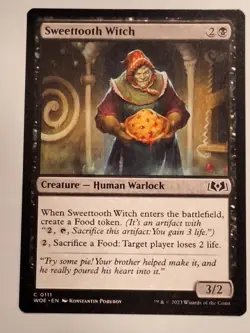 Sweettooth Witch - Wilds of Eldraine Magic the Gathering MTG Nice! - Image 3