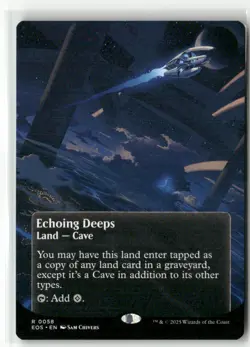 Echoing Deeps (058) (Borderless) NM MTG Edge of Eternities: Stellar Sights Magic - Image 1