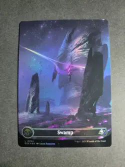 Swamp 0264 (Borderless Foil) Land MTG Edge of Eternities - Image 1
