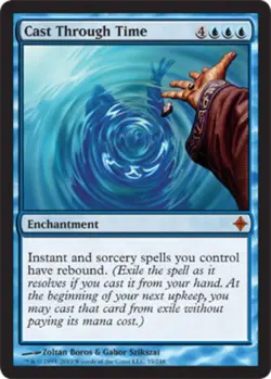 Cast Through Time - Rise of the Eldrazi #055/248 MTG Magic The Gathering - Image 1