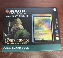 Riders of Rohan Commander Deck Lord of the Rings Tales of Middle-Earth MTGRiders - Image 1