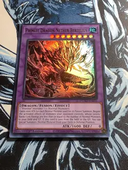 Yugioh! Primite Dragon Nether Berzelius - DUAD-EN035 - Ultra Rare - 1st Edition  - Image 1
