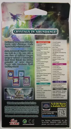 Yu-Gi-Oh! Legend of the Crystal Beasts Structure Deck English - New Sealed - - Image 2