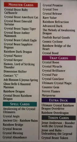 Yu-Gi-Oh! Legend of the Crystal Beasts Structure Deck English - New Sealed - - Image 6