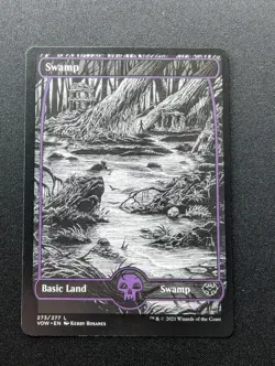 Magic the Gathering SWAMP Innistrad: Crimson Vow #273 - Image 1