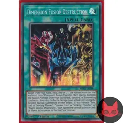Yugioh Dimension Fusion Destruction SDSA-EN046 Super Rare 1st Edition NM - Image 1