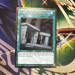 Yugioh! Preparation of Rites PGL2-EN054 Gold Secret Rare 1st Edition NM - Image 3