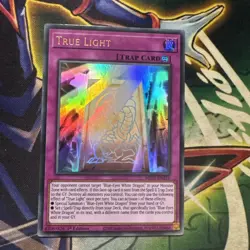Yugioh! True Light MP21-EN255 Ultra Rare 1st Edition NM - Image 1