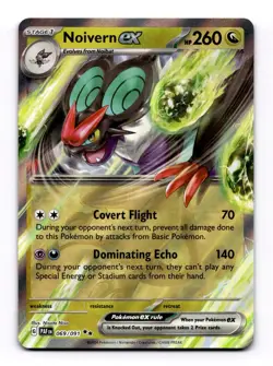 Noivern EX Pokemon Card 69/91 Paldean Fates Near Mint - Image 1