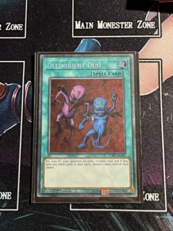 Delinquent Duo - Secret Rare - LCKC-EN101 - 1st Edition NM - Image 1