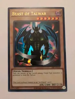 Beast of Talwar PSV-EN103 Pharaohs Servant Unlimited Near Mint - Image 1