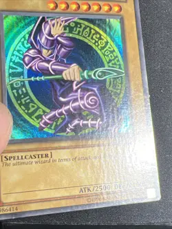 Yugioh Dark Magician SDY-006 Ultra Rare Wavy Unlimited LP - Image 7