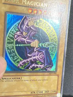 Yugioh Dark Magician SDY-006 Ultra Rare Wavy Unlimited LP - Image 8