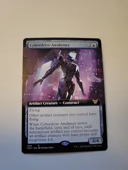 Cyberdrive Awakener (Extended Art) Commander: Kamigawa: Neon Dynasty Regular - Image 1