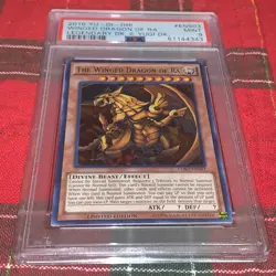 Yugioh!  2016 The Winged Dragon of Ra - LDK2-ENS03 - PSA 9 Limited Edition - Image 1