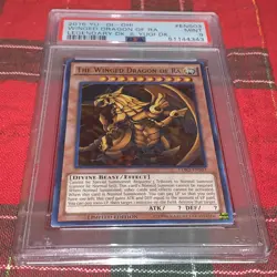 Yugioh!  2016 The Winged Dragon of Ra - LDK2-ENS03 - PSA 9 Limited Edition - Image 4