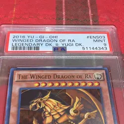 Yugioh!  2016 The Winged Dragon of Ra - LDK2-ENS03 - PSA 9 Limited Edition - Image 5