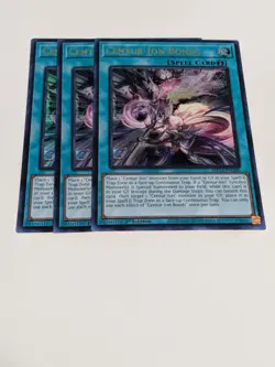 Yugioh x3 Centur-Ion Bonds MP24-EN300 1st Ed Ultra Rare (Near Mint!) - Image 1